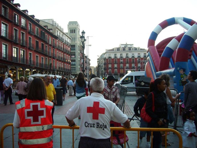 Uno de los servicios prestados el pasado año por Cruz Roja.