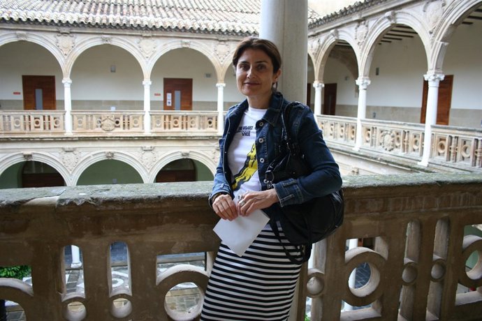 La profesora Guadalupe Ruiz Fajardo