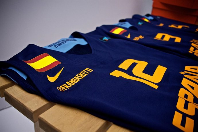 Camiseta de la selección española de baloncesto