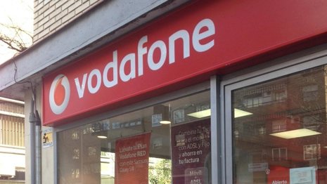 Tienda de telefonía de Vodafone