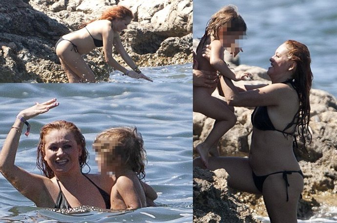 Paulina Rubio en Ibiza