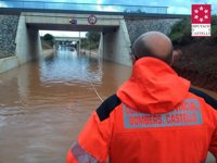 La lluvia obliga a suspender los 'bous a la mar' en Jávea