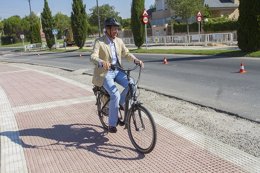 Alcalde en bici