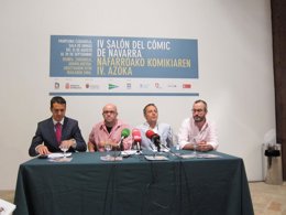 Roberto Sanz, Patxi Antón, Sánchez de Muniáin y Fermín Alonso