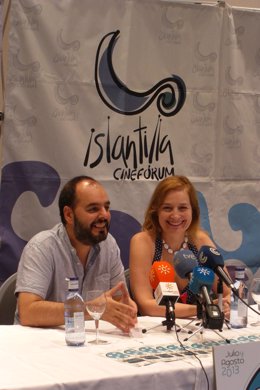 La actriz Assumpta Serna, en el Festival de Cine Bajo la Luna de Islantilla. 