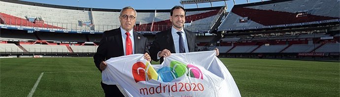 Boca Juniors y River Plate muestran su apoyo a la candidatura de Madrid 2020