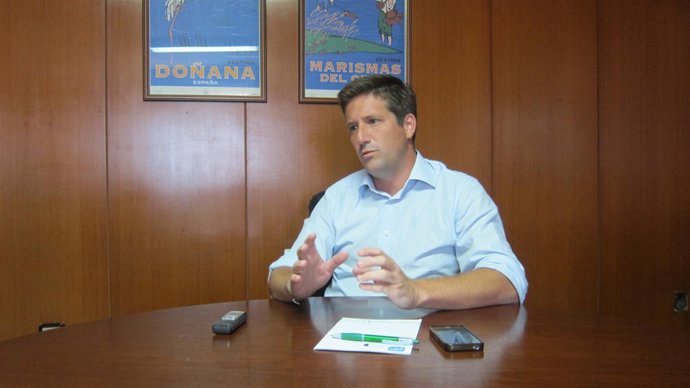 El secretario general del PP de Huelva, Guillermo García Longoria.