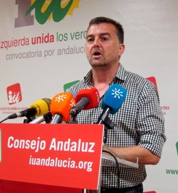 Antonio Maíllo, coordinador general de IU Andalucía.