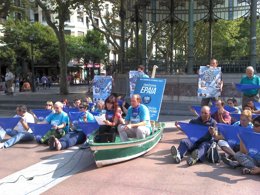 Rueda de prensa de Herrira. 