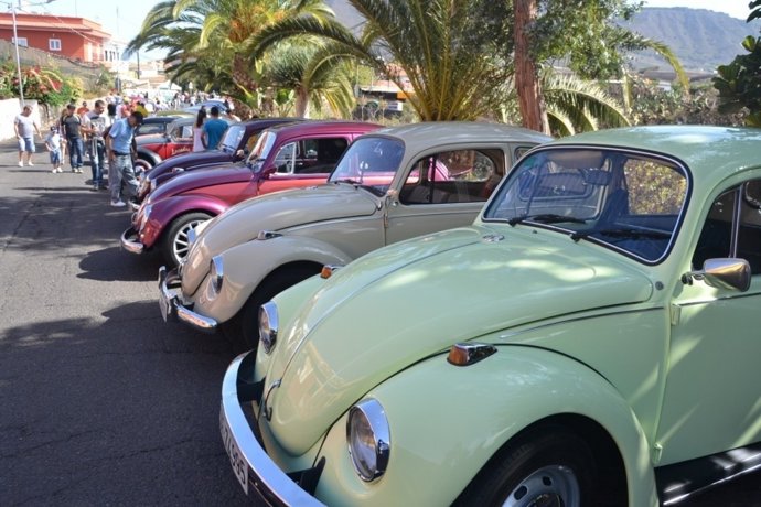 Exposición de VW Escarabajos