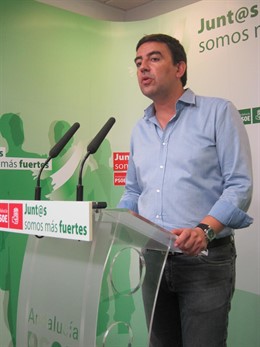 El vicesecretario general del PSOE-A, Mario Jiménez. 