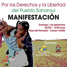 Cartel de la manifestación