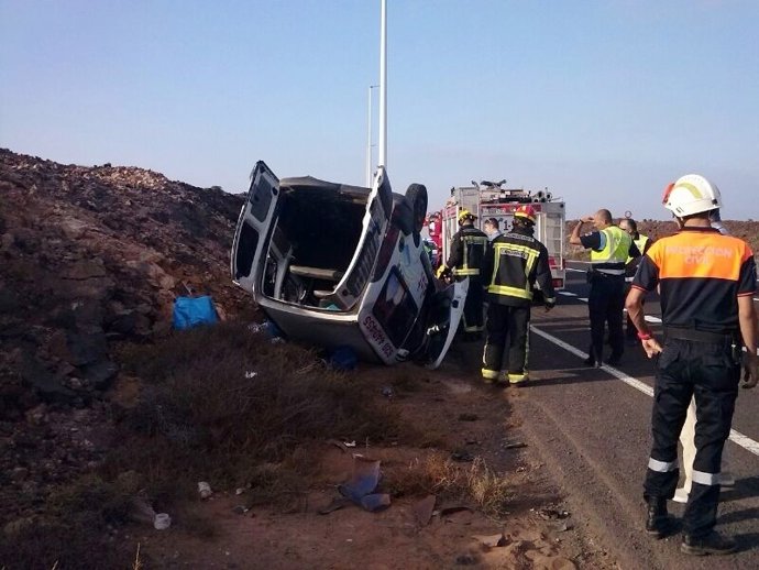 Vehículo accidentado