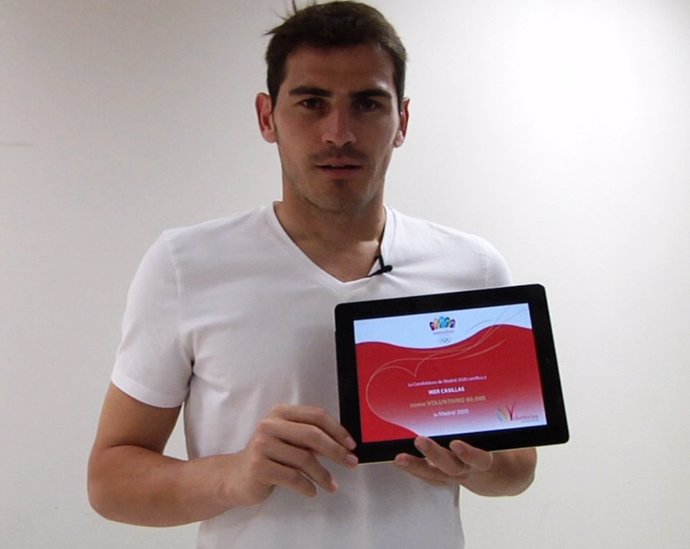 Iker Casillas, voluntario de Madrid 2020