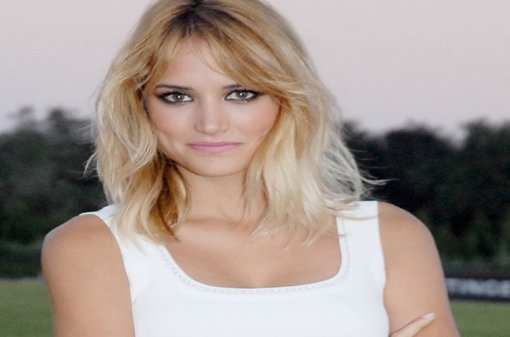 Alba Carrillo en la final de la copa de polo en el Club de Polo de Sotogrande