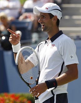 El tenista serbio Novak Djokovic