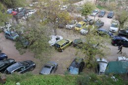 COCHES APARCADOS, PASEO DEL CARMEN