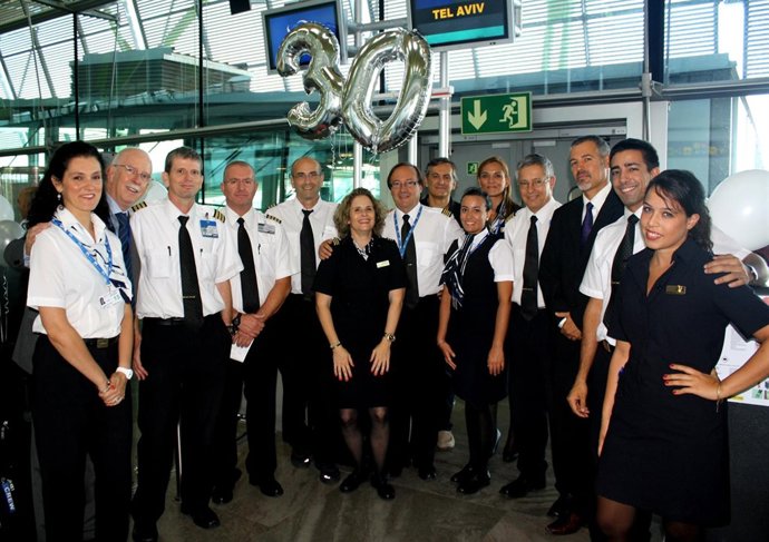 Tripulación de Israel Airlines