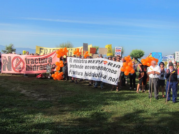 Protesta fracking