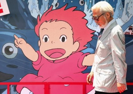 El director de animación Hayao Miyazakis deja el cine