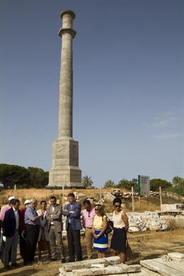 Columna del IV Centenario en La Rábida. 