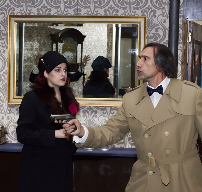 Una escena de 'Un Cadáver a los Postres'