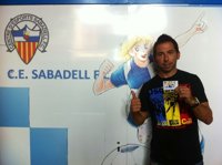 Tamudo, fichaje del Sabadell: "Vengo con ilusión y ganas de aportar"