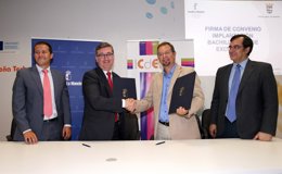 Seseña (Toledo), 02-09-2013.  - El consejero de Educación, Cultura y Deportes de