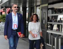 El Príncipe Felipe y Ana Botella en Buenos Aires                   