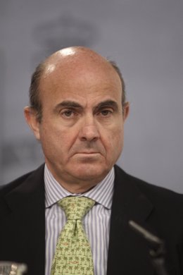 Luis de Guindos tras el Consejo de Ministros