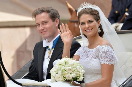 La princesa Magdalena de Suecia embarazada