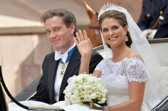 La princesa Magdalena de Suecia embarazada