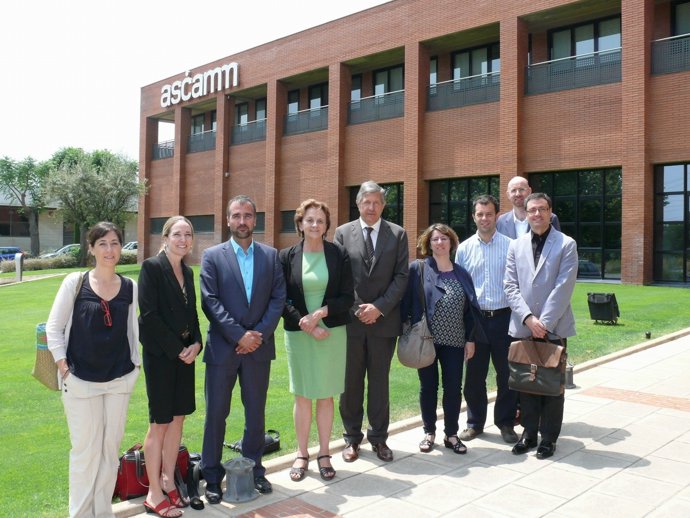 Visita de una delegación de Cégep Internacional a Ascamm