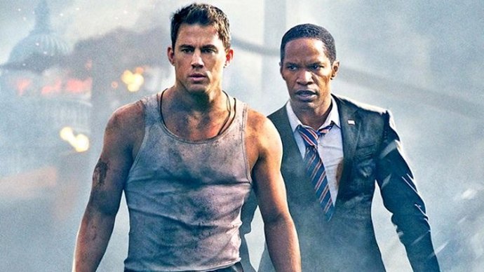 Jamie Foxx y Channing Tatum en 'Asalto al poder' 
