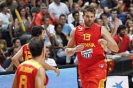 Marc Gasol con la selección española