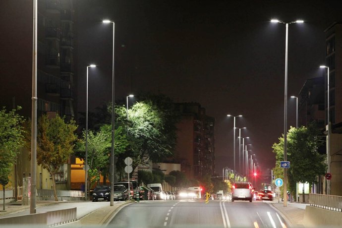 Iluminación de las calles de Sabadell con LED