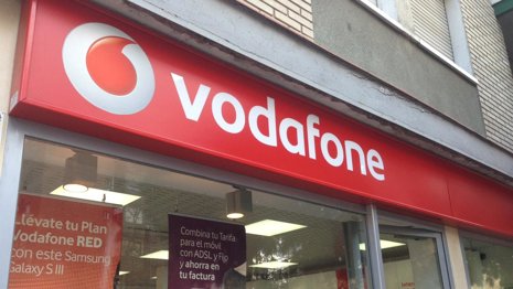 Tienda de telefonía de Vodafone