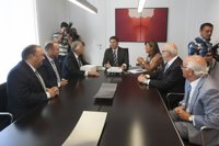 La patronal percibe "una pequeña apertura de mano en la concesión de créditos" y defiende Novagalicia como "sistémica"