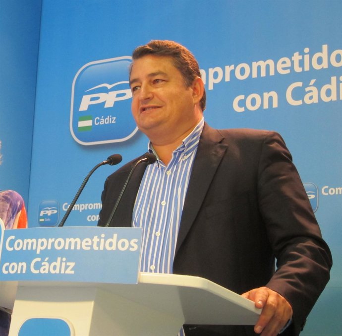 Antonio Sanz, presidente provincial del PP de Cádiz