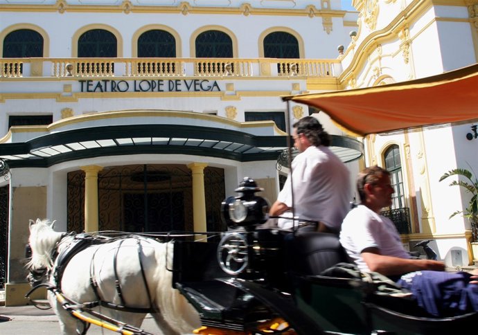 El teatro Lope de Vega.