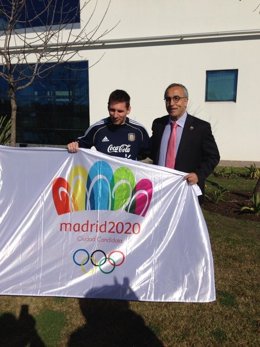 Leo Messi y Alejandro Blanco
