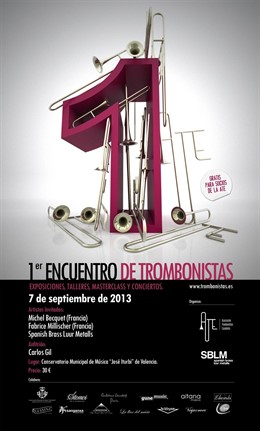 Cartel del Encuentro Nacional de Trombonistas