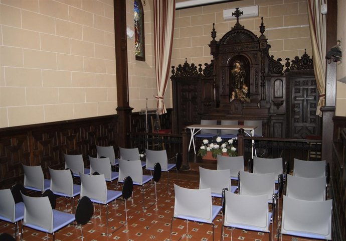 Capilla reconvertida en el Aula Magna