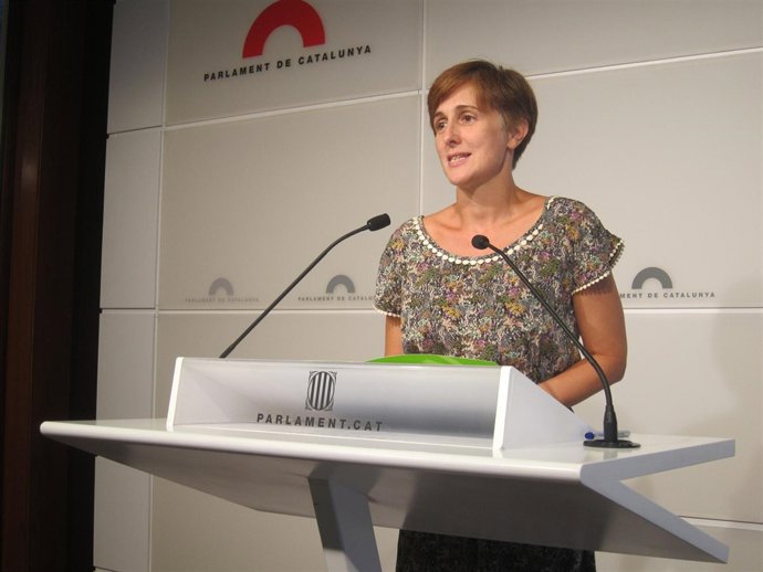 La colíder de ICV Dolors Camats