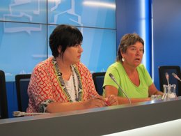 Belén Arrondo y Eva Blanco (EH Bildu)