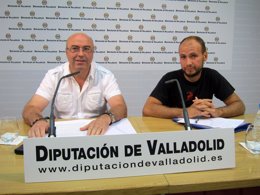 Salvador Arpa y Roberto Sánchez, de IU.