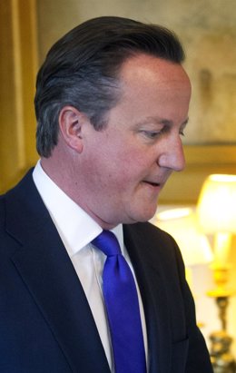 El primer ministro británico, David Cameron, posa para una fotografía durante un