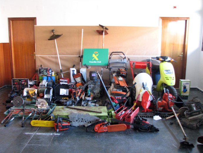 Material incautado en la 'Operación Altafarra'