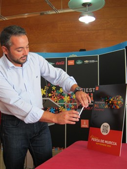 El concejal de Cultura del Ayuntamiento de Murcia, Rafael Gómez