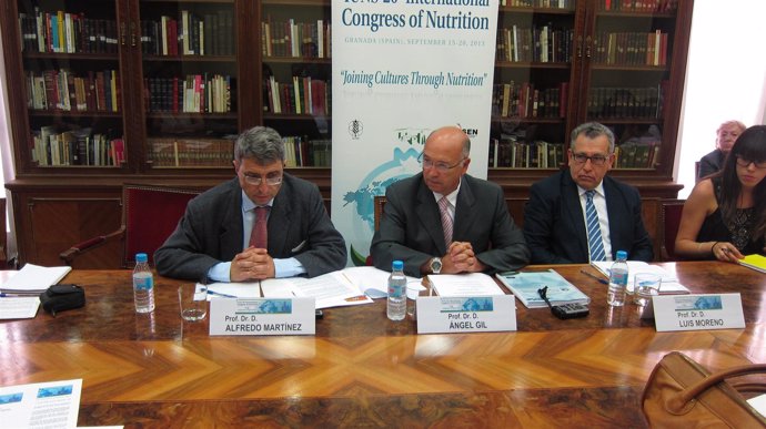 Imagen de los expertos presentando el Congreso Internacional de Nutrición